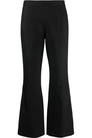 Jil Sander Pantalon de tailleur à coupe évasée