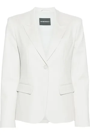 Emporio Armani Blazer à simple boutonnage