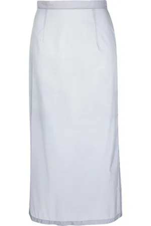 Maison Margiela Jupe mi-longue à fermeture zippée