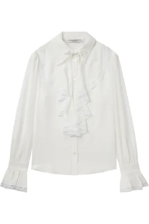 Alessandra Rich Blouse à volants
