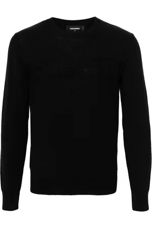 Dsquared2 Pull en laine à logo en jacquard