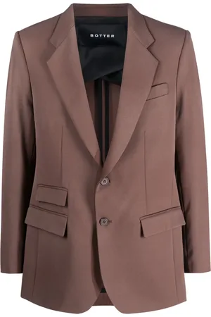 Botter Blazer en laine à simple boutonnage
