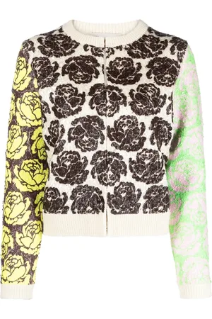 Tory Burch Cardigan zippé à fleurs