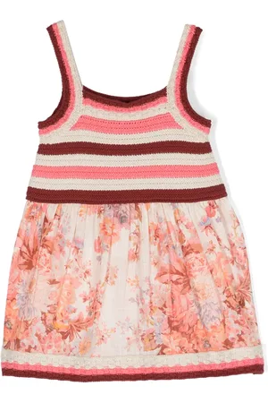 ZIMMERMANN Robe en coton à fleurs
