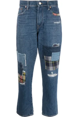 Ralph Lauren Jean ample à détails de patchs