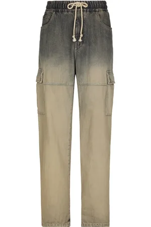 Dolce & Gabbana Jean cargo à lien de resserrage