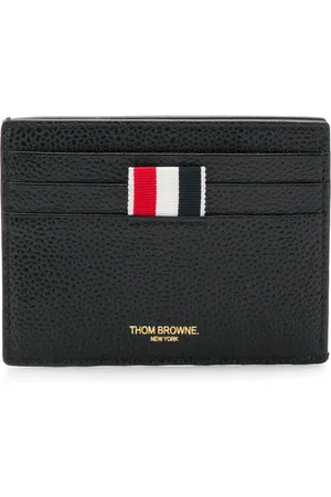 Thom Browne Porte-cartes à détail rayé