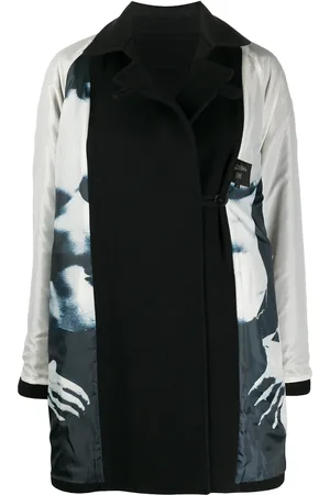 Jean Paul Gaultier Manteau à doublure imprimée