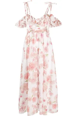Giambattista Valli Robe Dhalia Pop à fleurs