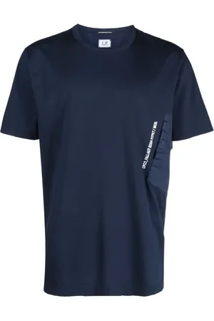 C.P. Company T-shirt en coton à slogan imprimé