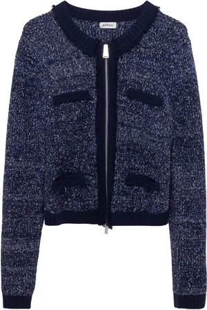 Simkhai Cardigan moucheté Harris à fermeture zippée