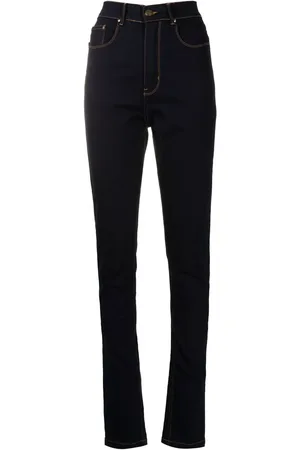 AMAPÔ Jean skinny à patch logo