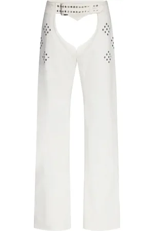 Ludovic De Saint Sernin Pantalon à détails de clous