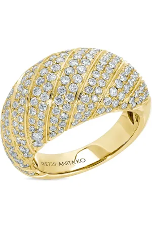 Anita Bague en 18ct pavée de diamants