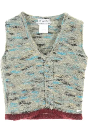 CHANEL Haut en laine (1986-1988)