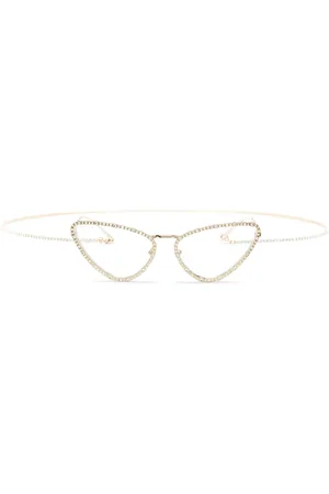 Gucci Lunettes de soleil GG à monture papillon