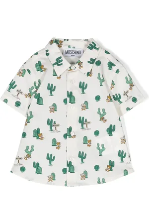 Moschino Chemise à motif Teddy Bear