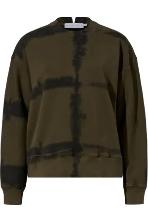 Proenza Schouler Sweat en coton à imprimé tie-dye