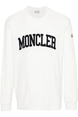 Moncler Sweat en coton à logo brodé