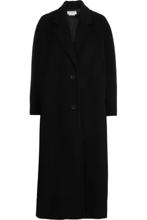 Alexander McQueen Manteau à simple boutonnage