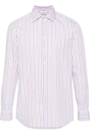 Etro Chemise en coton à rayures