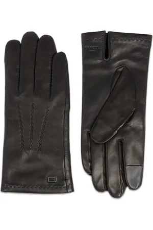 LANCEL Gants Sellier à logo imprimé