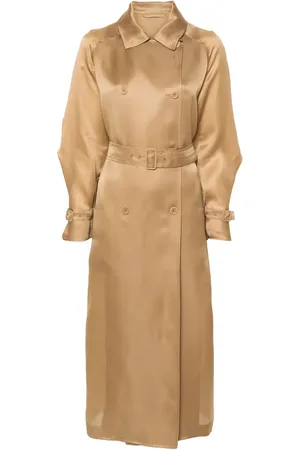 Max Mara Trench Sacco à boutonnière croisée