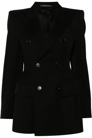 Balenciaga Blazer Hourglass à boutonnière croisée