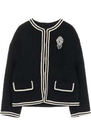 Gucci Veste en tweed à broche (années 2020)