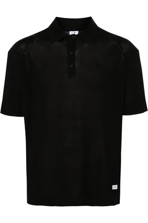 C.P. Company Polo en maille fine à manches courtes