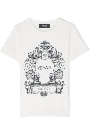 VERSACE T-shirt à imprimé Cartouche