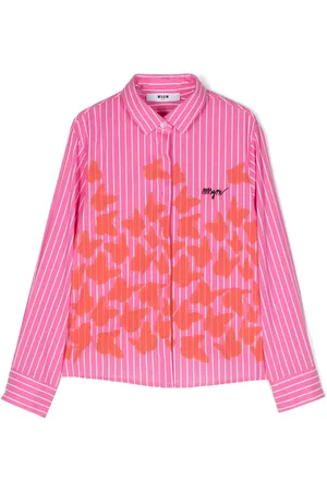 Msgm Chemise imprimée à rayures