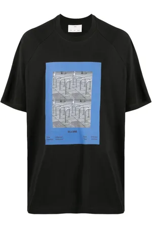 SONG FOR THE MUTE T-shirt en coton à imprimé graphique