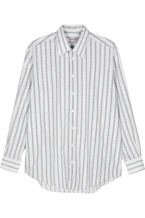 VERSACE Chemise à logo imprimé (années 2000)