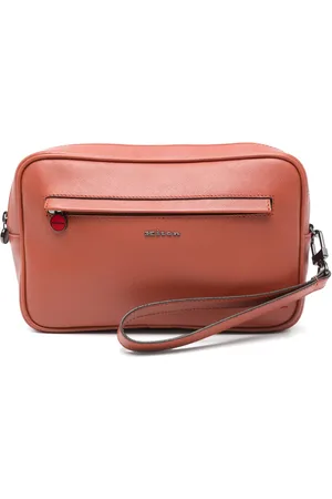 Kiton Pochette en cuir