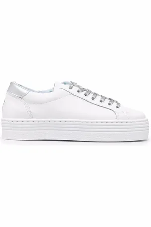 Chiara Ferragni Baskets lacées à patch étoile