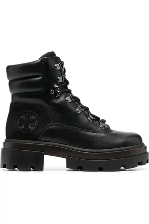 Tory Burch Bottes Lug Miller en cuir
