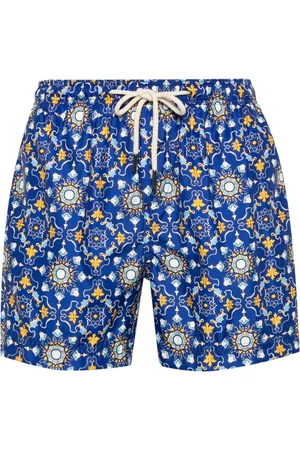 PENINSULA SWIMWEAR Short de bain Rapallo à motif méditerranéen
