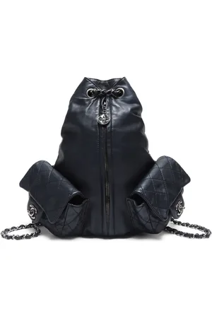 CHANEL Sac à dos à fermoir CC (2013)