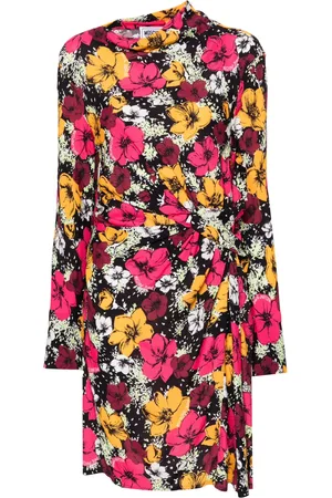 Moschino Robe à fleurs imprimées