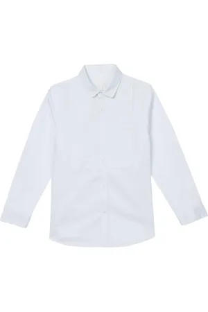 Maison Ava Chemise à empiècement nervuré