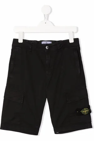 Stone Island Short cargo à patch logo