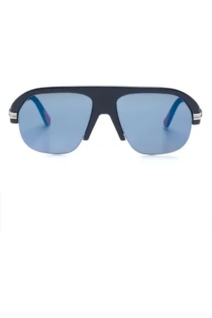 Moncler Lunettes de soleil teintées à monture pilote