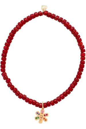 Sydney Evan Bracelet Daisy Happy en 14ct à breloque Face