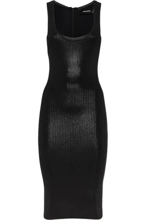 Dsquared2 Robe en maille nervurée