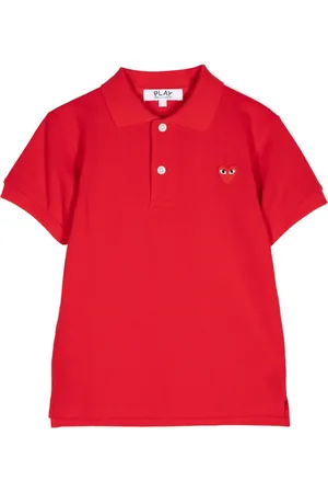 Comme des Garçons Polo à broderies