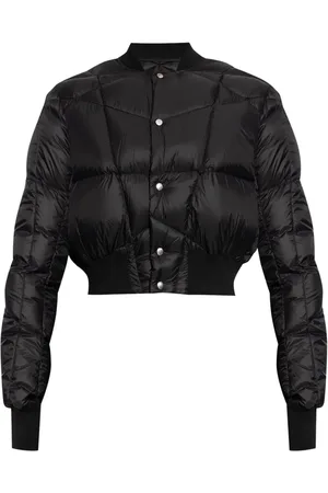 Rick Owens Doudoune crop à boutons pression
