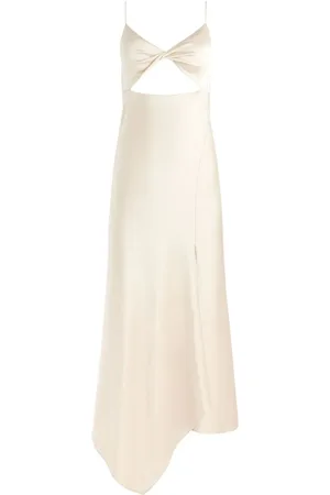 ALICE+OLIVIA Robe Harmony mi-longue à détail torsadé
