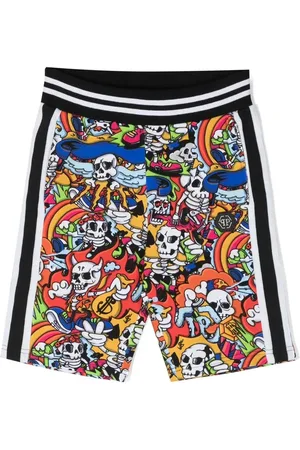 Philipp Plein Short à imprimé graphique