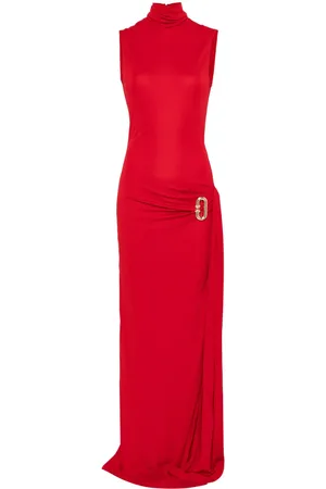 Casablanca Robe longue à design drapé